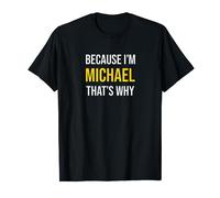 Michael Name Birthday Father´s Day Funny Men T-Shirt