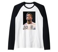 Michael Owen England 2007 Kit World Cup Football Raglan Baseball Tee