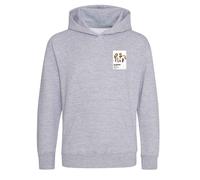 Michael Owen England Icon Frame Kids Hoodie - Gray / 14-15 years