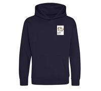 Michael Owen England Icon Frame Kids Hoodie - Navy / 7-8 years