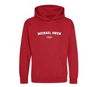 Michael Owen Kids Hoodie - Red / 9-11 years