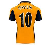 Michael Owen Signed Liverpool 2000-01 Away Football Shirt
