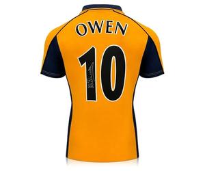 Michael Owen Signed Liverpool 2000-01 Away Football Shirt