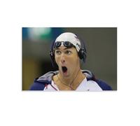 Michael Phelps Freestyle Butterfly Stroke(19) Canvas Art Poster And Wall Art Picture Print Modern Family Decor Posters 08x12inch(20x30cm)