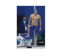 Michael Phelps Freestyle Butterfly Stroke(6) Canvas Art Poster And Wall Art Picture Print Modern Family Decor Posters 08x12inch(20x30cm)