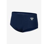Michael Phelps Solid Brief Swimming Trunks Dark Blue - 55