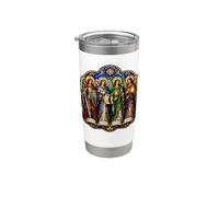 Michael Raphael Gabriel Uriel Cathedral Angels Group Art Stainless Steel Insulated Tumbler