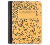 Michael Roger Press Monarch Migration Decomposition Book: College-ruled Composition Notebook With 100% Post-consumer-waste Recycled Pages