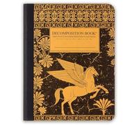 Michael Roger Press Pegasus Decomposition Book: College-Ruled Composition Notebook With 100% Post-Consumer-Waste Recycled Pages