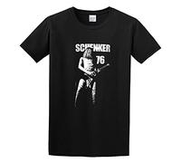 Michael Schenker 76 German Rock Unisex 100% Cotton Short-Sleeve T-Shirts Black L