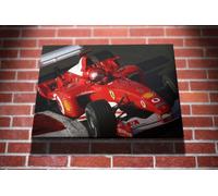 Michael Schumacher Formula One F1 Gallery Framed Canvas Art Picture Print