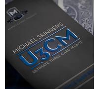SOLOMAGIA Michael Skinner's Ultimate 3 Card Monte BLUE by Murphy's Magic Supplies Inc.