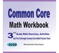Michael Smith Common Core Math Workbook: 3rd Grade Math Exercises, Activities Michael Smith Multicolor