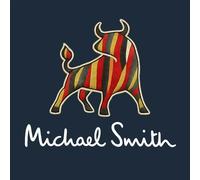 Michael Smith Logo Men's Hoodie - Navy / XL