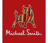 Michael Smith Logo Men's Hoodie - Red / 3XL