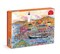 Michael Storrings Autumn By The Sea 1000 Piece Puzzle by Galison Paperback Book