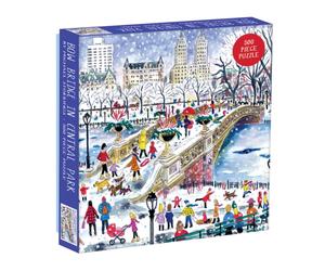 Michael Storrings Bow Bridge In Central Park 500 Piece Puzzle