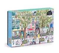 Galison Jigsaw Puzzle Cats in City Gardens - 1000 Piece - Michael Storrings - 27 x 20 in