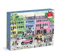 MICHAEL STORRINGS CHRISTMAS 1000PC PUZZL by Galison Non-book item Self Help