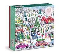 Michael Storrings Christmas Tree Farm 1000 Piece Foil Puzzle