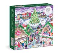Michael Storrings Holiday Village Market 1000pc Foil Puzzle in Square Box