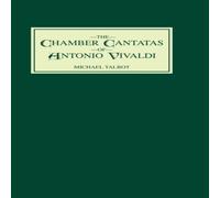 Michael Talbot The Chamber Cantatas of Antonio Vivaldi Hardcover Book Michael Talbot Multicolor