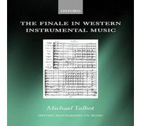 Michael Talbot The Finale in Western Instrumental Music Hardcover Book Michael Talbot Multicolor