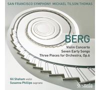 Tilson Thomas,Michael - Berg: Violin Concerto/Seven Early Songs/...