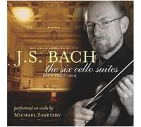 Michael Zaretsky - J.S.Bach the Six Cello Suites Performed on Viola
