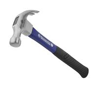MichaelPro MP004005 16oz Curved Claw Hammer | Ergonomic Fiberglass Handle and High Carbon Steel Head
