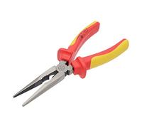 MichaelPro 200MM Insulated Long Needle Nose Plier, 1000V VDE Certified, for Electric Vehicles, Jaws Hardness HRC58 to 62, Two-Toned Anti-Slip Handle Electrical Pliers | MP003067