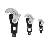 MichaelPro 3-Pc Spring-Loaded Auto Size Adjusting Crowfoot Wrench Set, Self-Adjusting Multi-Size Spring Wrench - MP001205