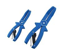 MichaelPro MP003060 2-Piece Locking Hose Clamp Pliers Set, Patented Single Handed Use, Hose Clamp Tool Set Hose Pinch Off Pliers Set, Dual Sizes