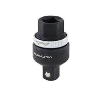 MichaelPro MP012016 1/2" Drive Ratcheting Breaker Bar Adapter - Converts Breaker Bar or Sliding T-Handle into Ratchet (1/2-inch Dr. Breaker Bar to 1/2-inch Dr. Ratchet)
