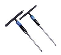 MichaelPro T Bar Wrench Set 1/4" & 3/8" Drive 2 Way Speed Adjustable T Handle Spanner Set, Patented Design with Spinner Handle, 3 Level Grip Positions, Socket Spanner MP009015
