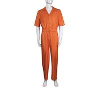 Michaels Morbius Prisons Uniforms Anime Cosplay Costumes Dress Up Outfits for Halloween Carnival Party for Adults, Anime Fans