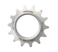 Miche 1/8 Integrated Fixed Track Sprocket, Matte Silver, 14t