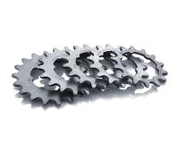 Miche Bicycle Cycle Bike 1 / 8 Track Fixed Sprockets With Carrier Silver - 18T