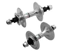 Miche Bicycle Cycle Bike Primato Large Flange Fix / Free Hub Pair Silver - 32H