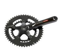 Miche Bicycle Cycle Team CPT 9 / 10X Double Chainsets Black - 170 MM / 34/50T