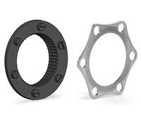 Miche Disc Rotor Adaptor KIT Centerlock to ISO6 BLACK/SILVER