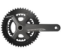 Miche Graff 165mm Crankset - Black