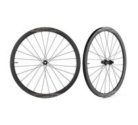 Miche Graff Route 28´´ 700c Cl Disc Tubeless Gravel Wheel Set Silver 12 x 100/12 x 142 mm / Shimano Micro Spline