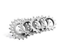 Miche Integrated Track Sprocket, Matt Silver, 17T