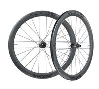 Miche Kleos 50 RD Carbon Disc Road Wheelset - 700c - Black / Sram XDR / 12mm Front - 142x12mm Rear / Centerlock / Pair / 12 Speed / 700c