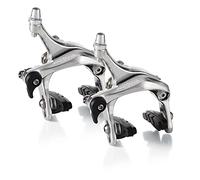 Miche Performance Front and Rear Road Bike Caliper Brake Set, 57mm Drop, Silver