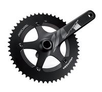 Miche Pistard 2.0 Track Chainset, Black, 165mm / 48t