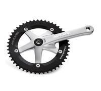 Miche Primato Advance Track Chainset 165mm 48t - Silver