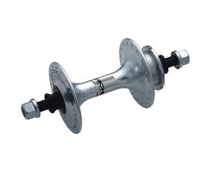 Miche Primato L/Flange 32h Single Fixed Hub - Silver - Rear (Large Fla