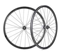MICHE Race H Disc Road Wheelset, Black, Compatible with Campagnolo cassettes
